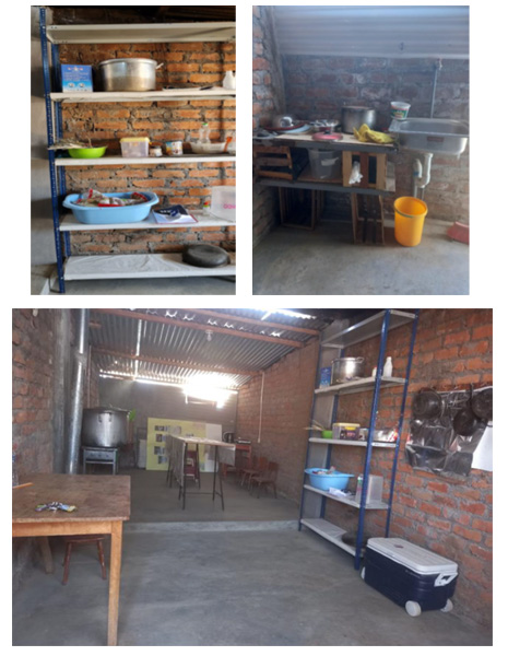 Kitchen and dining room